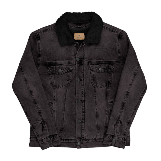Rockstar denim unisex sherpa jacket
